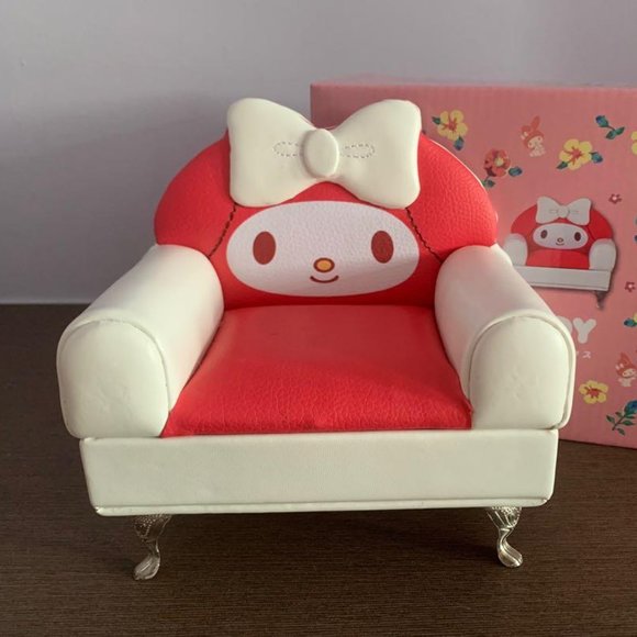 Sanrio My Melody Face Soft Jewelry Box - Red